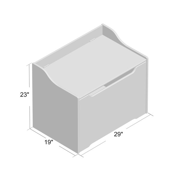 Mistana™ Baby & Kids Severus 29" Storage Trunk & Reviews Wayfair